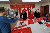 宁夏书协开展“我们的中国梦”－文化进万家、书法家送万福进万家活动