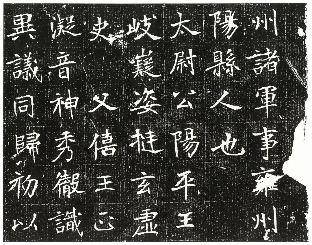 魏碑元遵墓志高清图