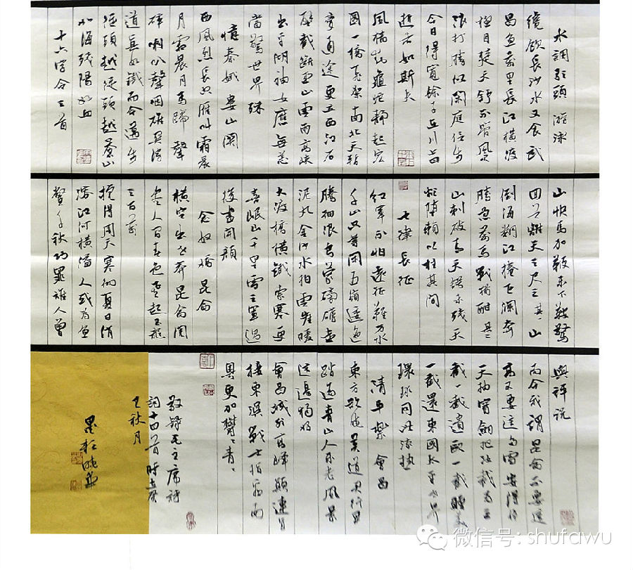田小华书法作品网展第七届兰亭入展书家